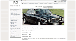 Desktop Screenshot of jaguarheadlinings.com